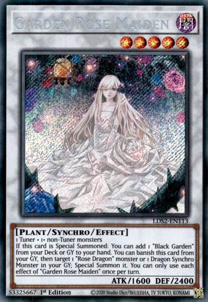 Garden Rose Maiden (LDS2-EN113) [Secret Rare] - Yu-Gi-Oh!