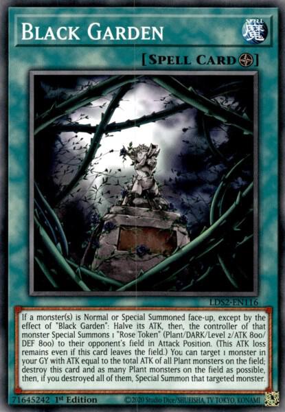 Black Garden (LDS2-EN116) [Common] - Yu-Gi-Oh!