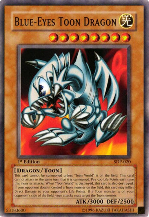 Blue-Eyes Toon Dragon (SDP-020) [Common] - Yu-Gi-Oh!