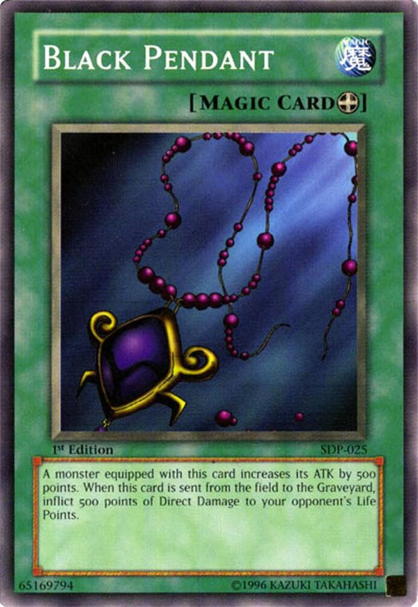Black Pendant (SDP-025) [Common] - Yu-Gi-Oh!