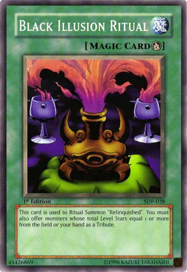 Black Illusion Ritual (SDP-038) [Common] - Yu-Gi-Oh!