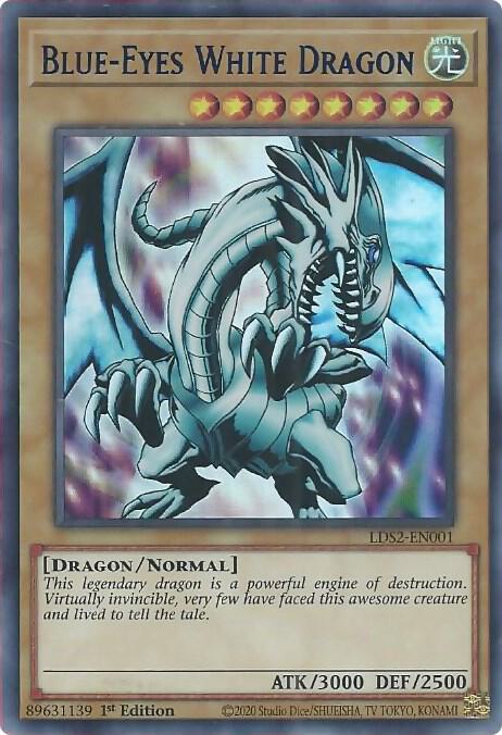 Blue-Eyes White Dragon (Blue)