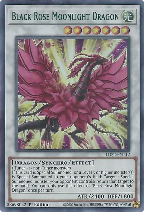 Black Rose Moonlight Dragon (Green)