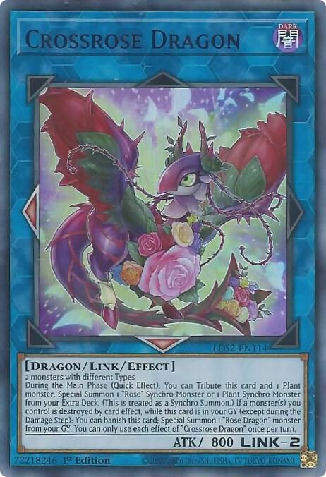 Crossrose Dragon (Purple)