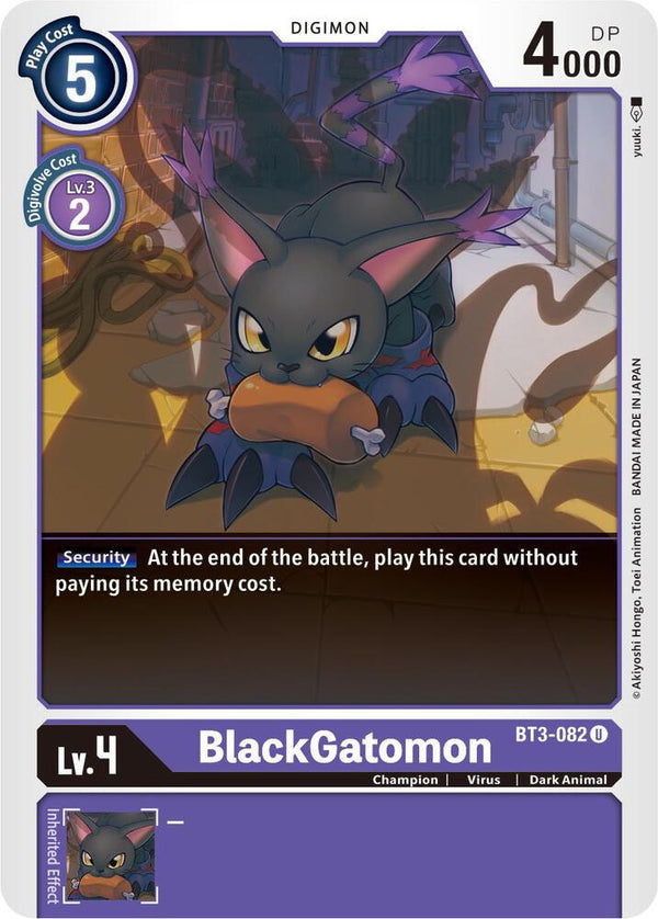 BlackGatomon - Digimon Card Game