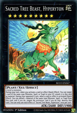 Sacred Tree Beast, Hyperyton (BLVO-EN047) [Super Rare] - Yu-Gi-Oh!