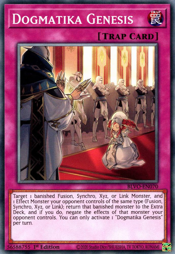 Dogmatika Genesis (BLVO-EN070) [Common] - Yu-Gi-Oh!