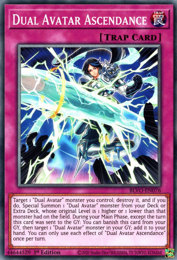 Dual Avatar Ascendance (BLVO-EN076) [Common] - Yu-Gi-Oh!