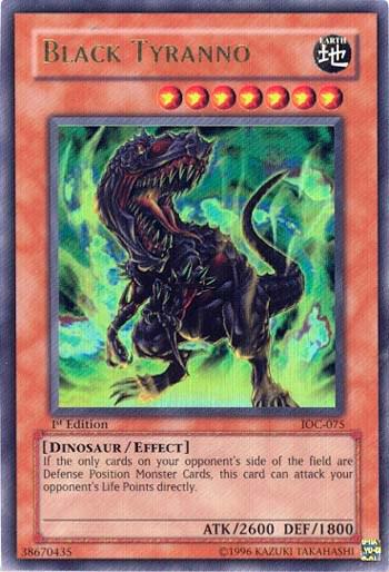 Black Tyranno (IOC-075) [Ultra Rare] - Yu-Gi-Oh!