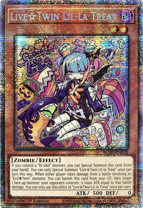 Live Twin Lil-la Treat (Starlight Rare) (BLVO-EN028) - Yu-Gi-Oh!