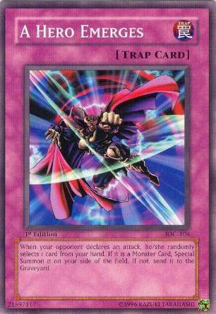 A Hero Emerges (IOC-104) [Common] - Yu-Gi-Oh!