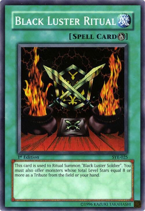 Black Luster Ritual (SYE-025) [Super Rare] - Yu-Gi-Oh!