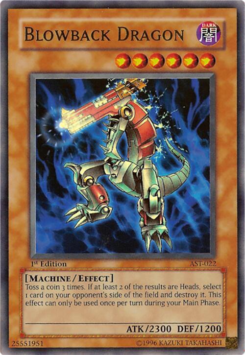 Blowback Dragon (AST-022) [Ultra Rare] - Yu-Gi-Oh!