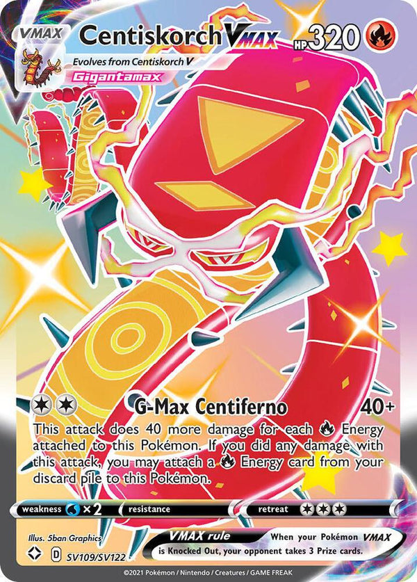 Centiskorch VMAX (SHFSV SV109/SV122) - Pokémon
