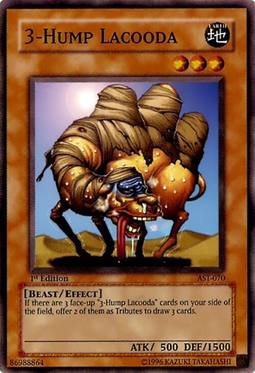 3-Hump Lacooda (AST-070) [Common] - Yu-Gi-Oh!