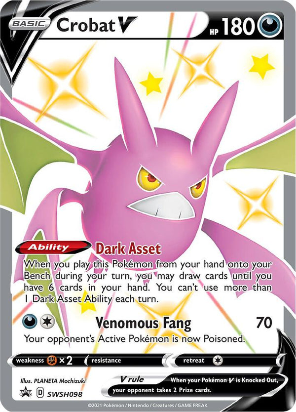 Crobat V - SWSH098 (SWSD SWSH098) - Pokémon