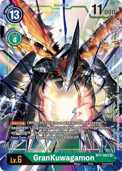 GranKuwagamon - BT1-083 (Dash Pack Ver. 1.5)