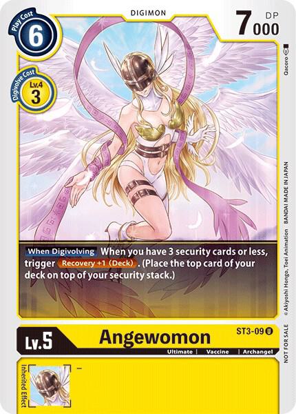 Angewomon - ST3-09 (Tamer Battle Pack 1)