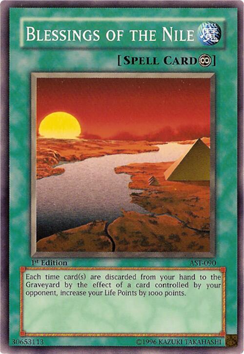Blessings of the Nile (AST-090) [Common] - Yu-Gi-Oh!
