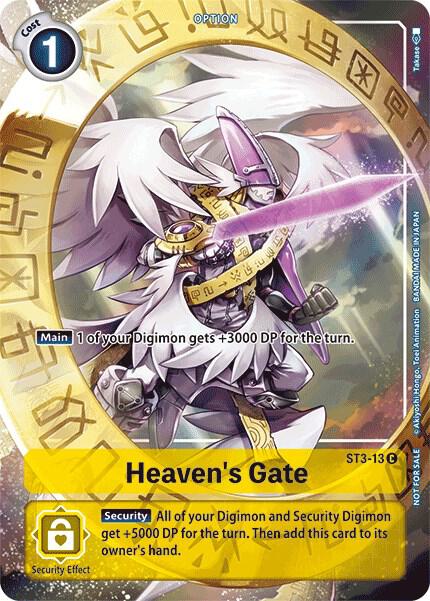 Heaven's Gate - ST3-13 (Tamer's Evolution Box)