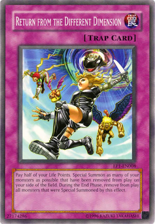 Return from the Different Dimension (EP1-EN008) [Common] - Yu-Gi-Oh!