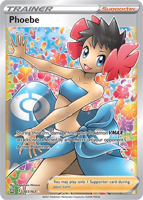 Phoebe (Full Art) (SWSH05 161/163) - Pokémon