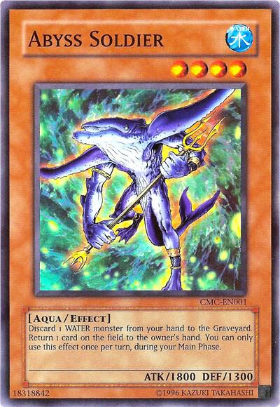 Abyss Soldier (Capsule Monster Coliseum) (CMC-EN001) [Super Rare] - Yu-Gi-Oh!