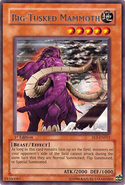 Big-Tusked Mammoth (FET-EN015) [Rare] - Yu-Gi-Oh!