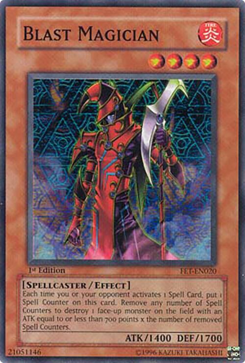 Blast Magician (FET-EN020) [Super Rare] - Yu-Gi-Oh!