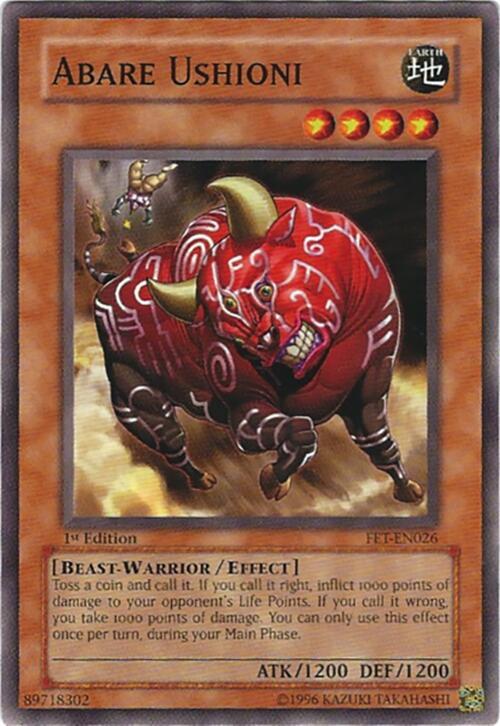 Abare Ushioni (FET-EN026) [Common] - Yu-Gi-Oh!