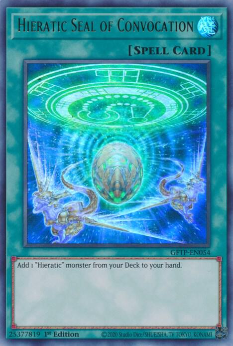 Hieratic Seal of Convocation