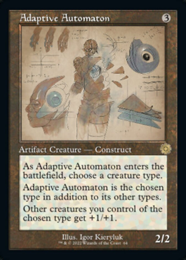 Adaptive Automaton (Retro Schematic) [The Brothers' War Retro Artifacts] - Magic: The Gathering