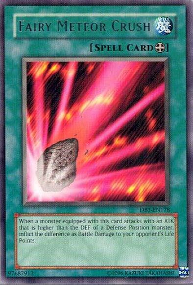 Fairy Meteor Crush (DB1-EN178) [Rare] - Yu-Gi-Oh!