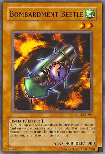 Bombardment Beetle (DB1-EN197) [Common] - Yu-Gi-Oh!