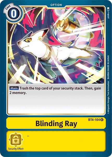 Blinding Ray - Digimon Card Game