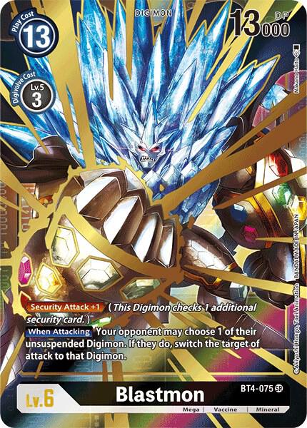 Blastmon (Alternate Art) - Digimon Card Game