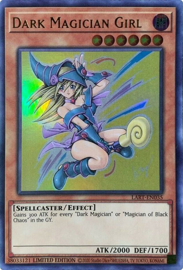 Dark Magician Girl (2021) (LART-EN035) [Ultra Rare] - Yu-Gi-Oh!