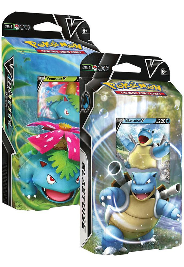 Blastoise V/Venusaur V Battle Decks [Set of 2] - Pokémon