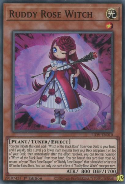 Ruddy Rose Witch (LIOV-EN010) [Super Rare] - Yu-Gi-Oh!