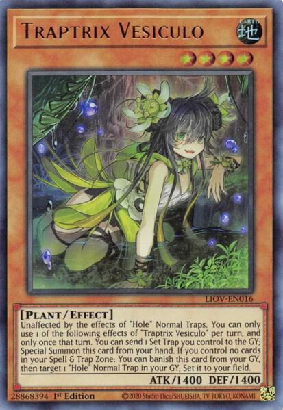 Traptrix Vesiculo (LIOV-EN016) [Ultra Rare] - Yu-Gi-Oh!