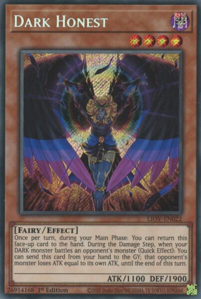 Dark Honest (LIOV-EN022) [Secret Rare] - Yu-Gi-Oh!