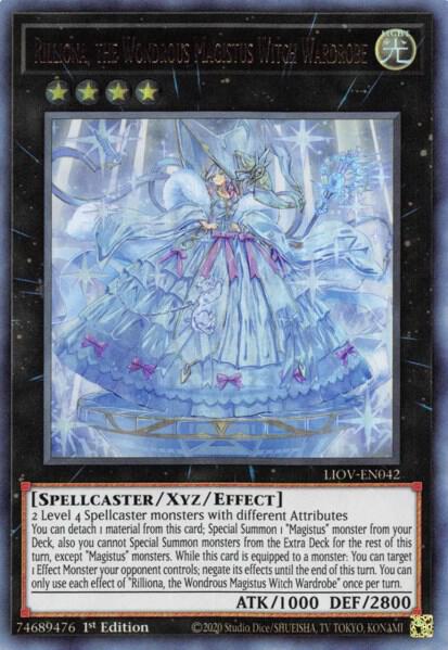 Rilliona, the Wondrous Magistus Witch Wardrobe (LIOV-EN042) [Ultra Rare] - Yu-Gi-Oh!