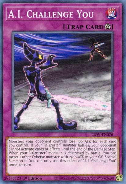 A.I. Challenge You (LIOV-EN076) [Common] - Yu-Gi-Oh!