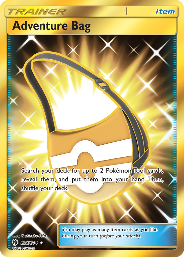 Adventure Bag (228/214) [Sun & Moon: Lost Thunder] - Pokémon