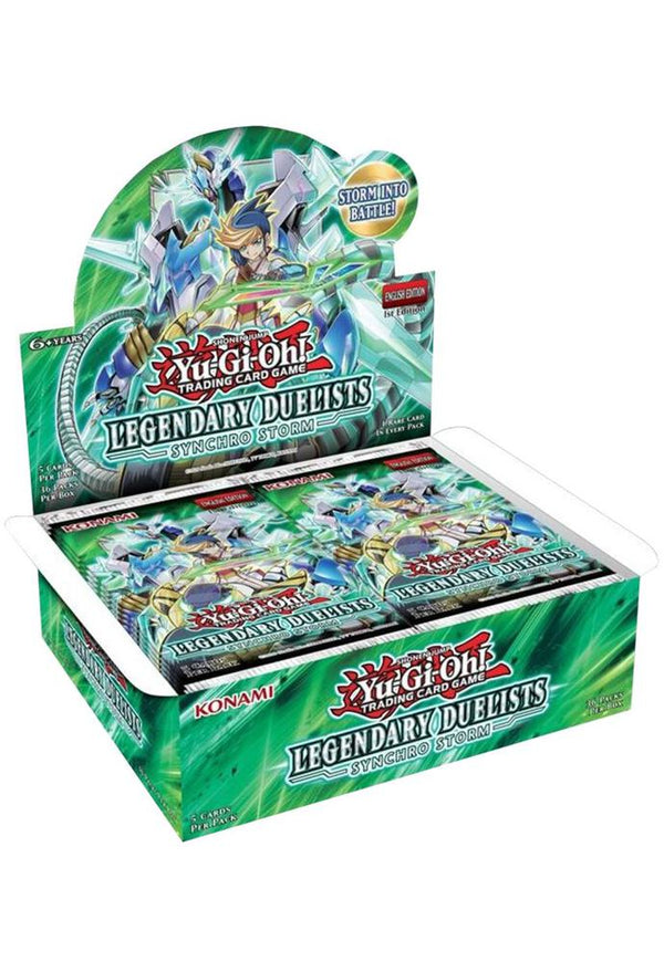 Legendary Duelists: Synchro Storm Booster Box [1st Edition] - Yu-Gi-Oh!