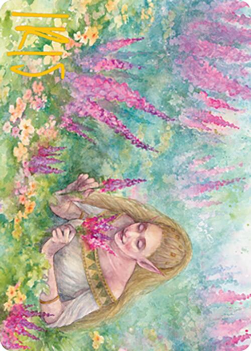 Abundant Harvest Art Card (Gold-Stamped Signature) [Modern Horizons 2 Art Series] - Magic: The Gathering