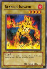 Blazing Inpachi (SD3-EN003) [Common] - Yu-Gi-Oh!