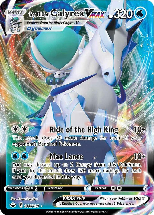 Ice Rider Calyrex VMAX - Pokémon
