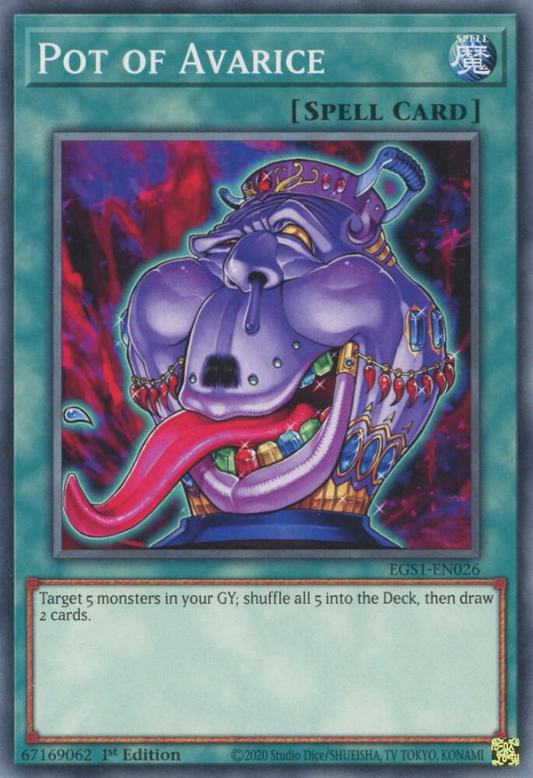 Pot of Avarice (EGS1-EN026) [Common] - Yu-Gi-Oh!