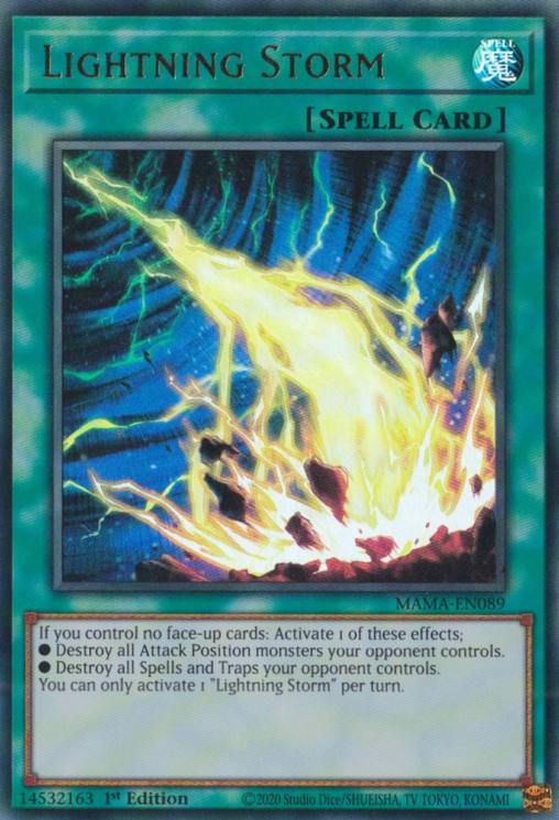 Lightning Storm [MAMA-EN089] Ultra Rare - Yu-Gi-Oh!